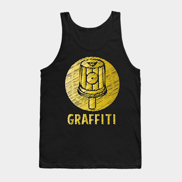 Graffiti Urban Art Tank Top by Rayrock76